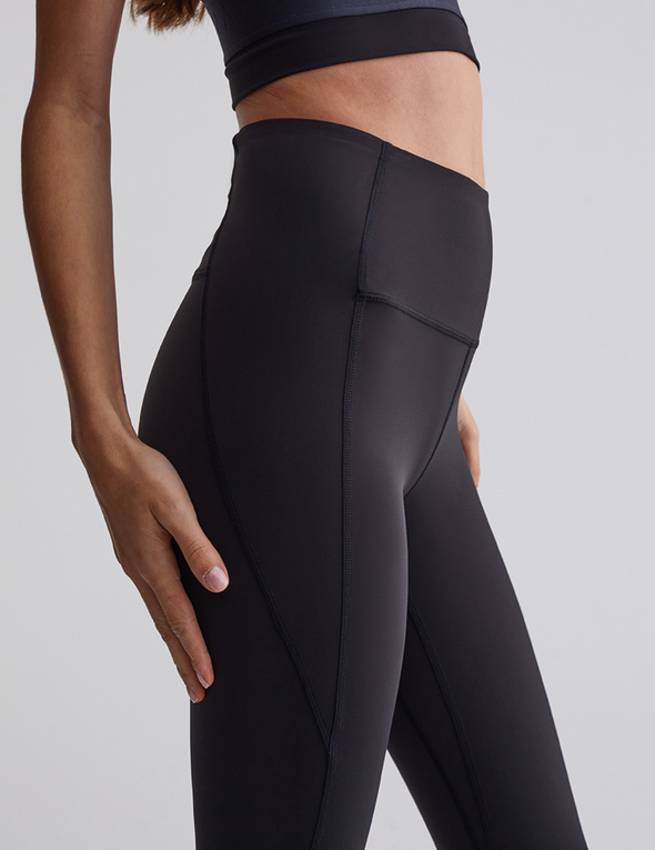 Let's Go Night Running Leggings - Black