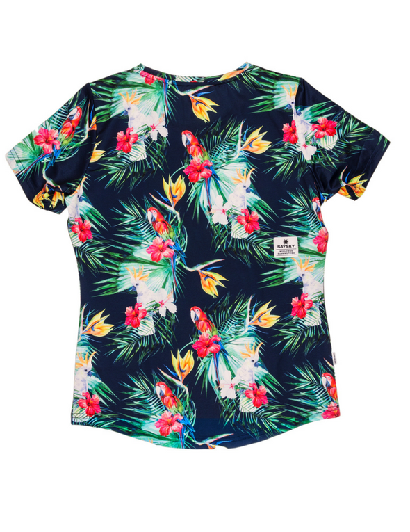 Clean Combat Tee - Paradise Flowers