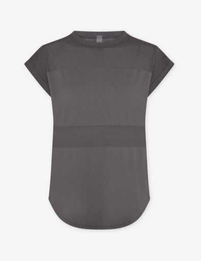 Carley Tee - Charcoal