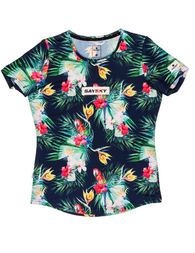 Clean Combat Tee - Paradise Flowers