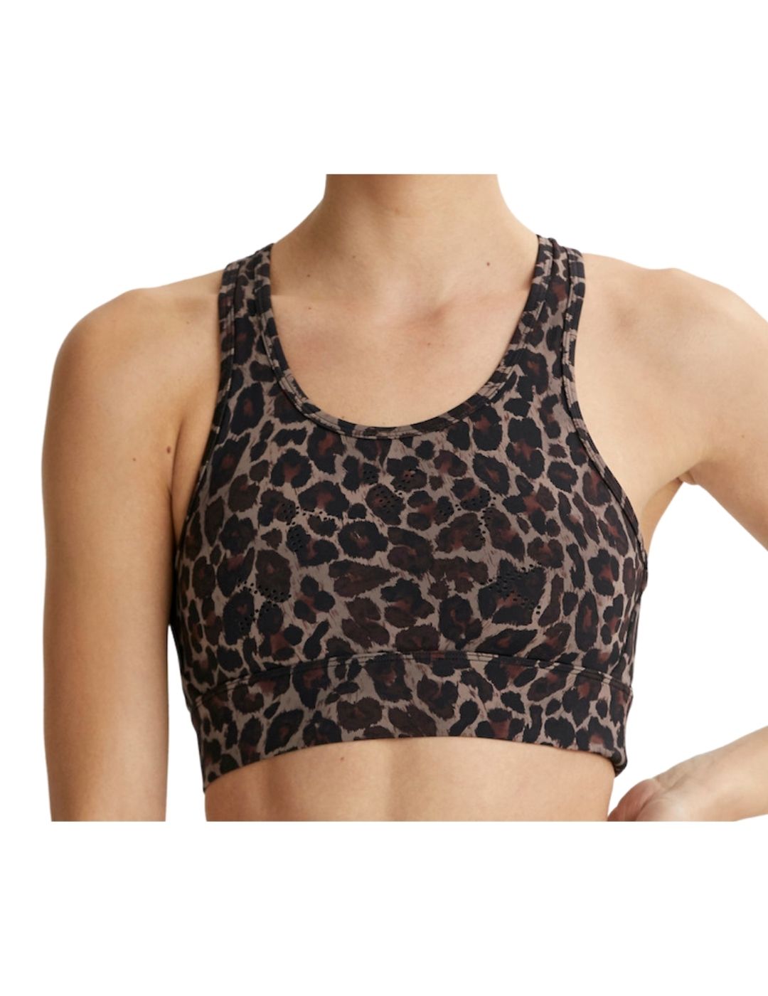 Varley Berkeley Sports Bra - Tort Leopard – Curated for Sport