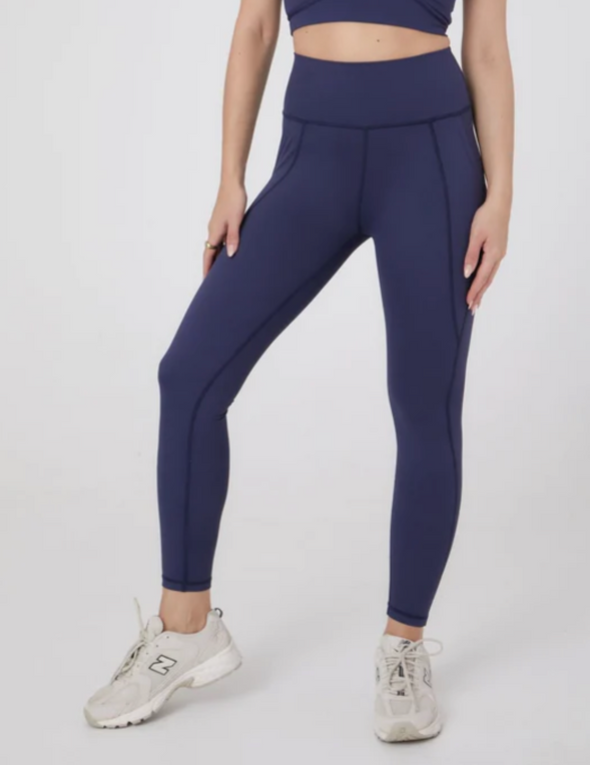 Rise 7/8 Pocket Legging - Navy