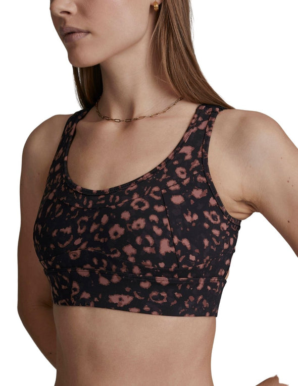 Edris Bra - Red Textured Animal