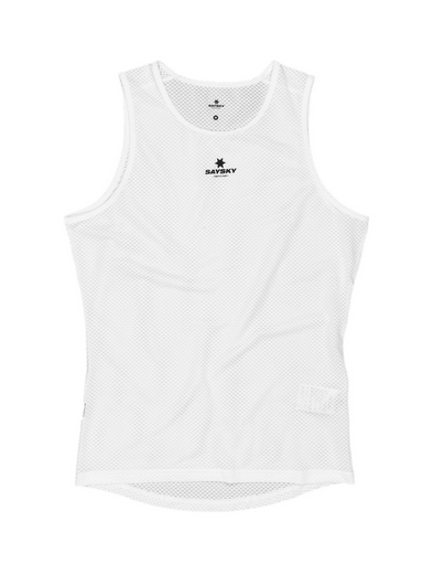 Mesh Layer Tank - White