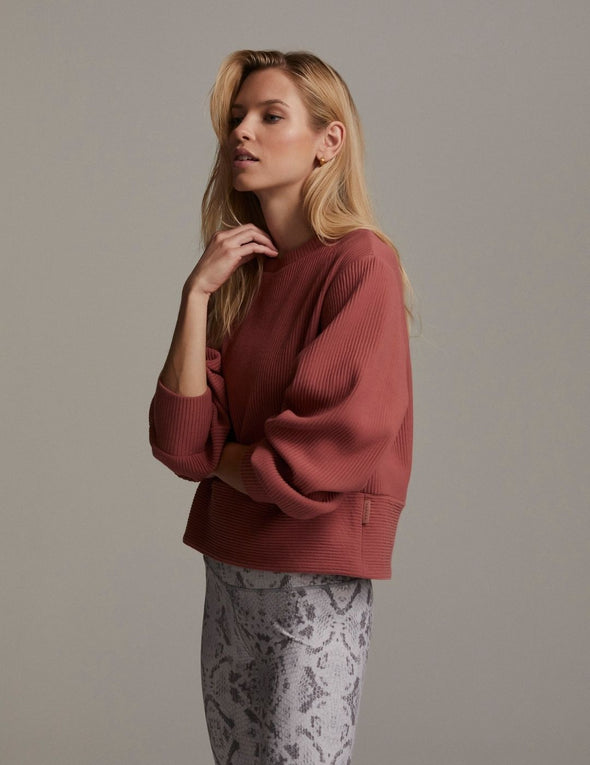 Maybrook Sweater - Withered Rose