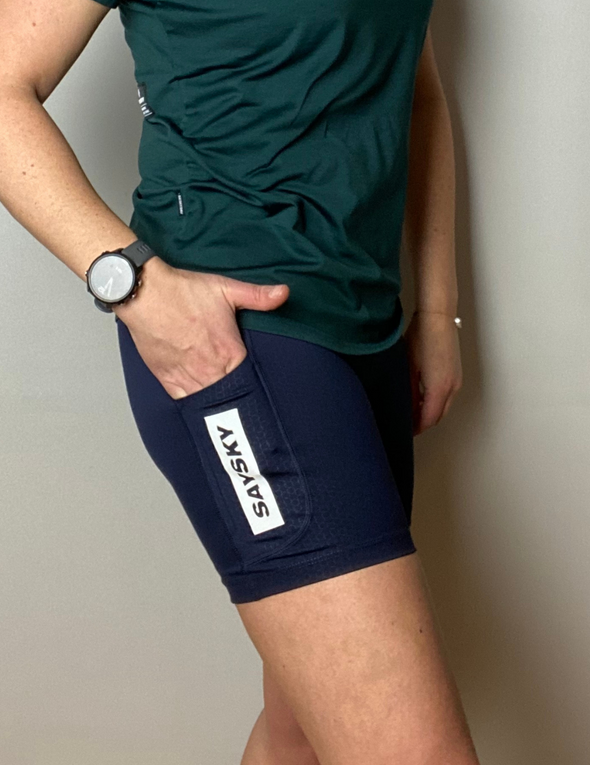 Eco Pace Shorts - Maritime Blue