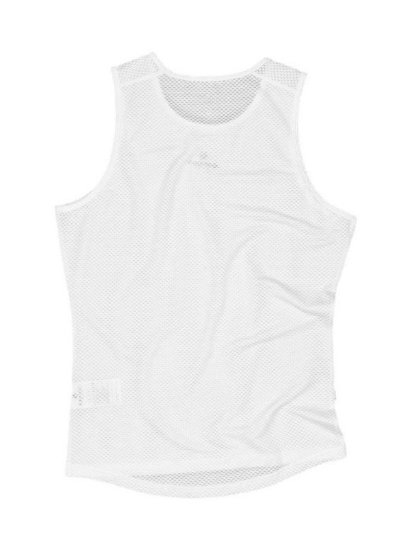 Mesh Layer Tank - White