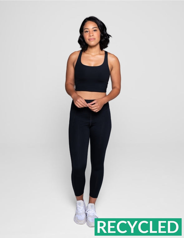 Compressive High Rise Legging - Black Leggings