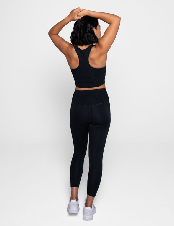 Compressive High Rise Legging - Black Leggings