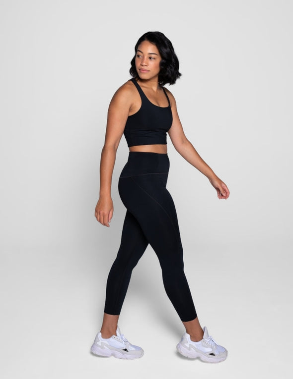 Compressive High Rise Legging - Black Leggings