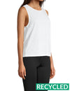 Essential Texture Tank - White Vests