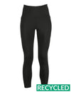 High Rise Pocket Legging Long - Black Leggings