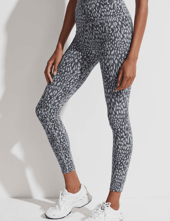 Lets Move Leggings - Petrol Motion Speckle