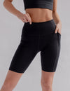 Pocket Run Shorts - Black