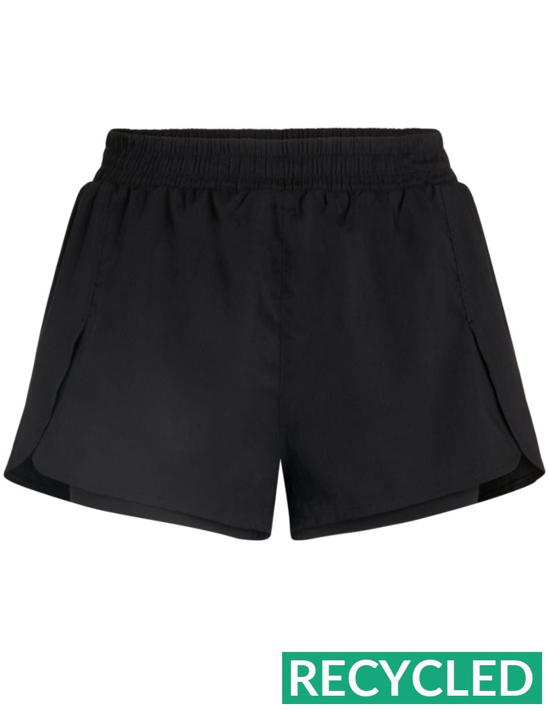 Girlfriend Collective Trail Run Short Black – Curated for Sport